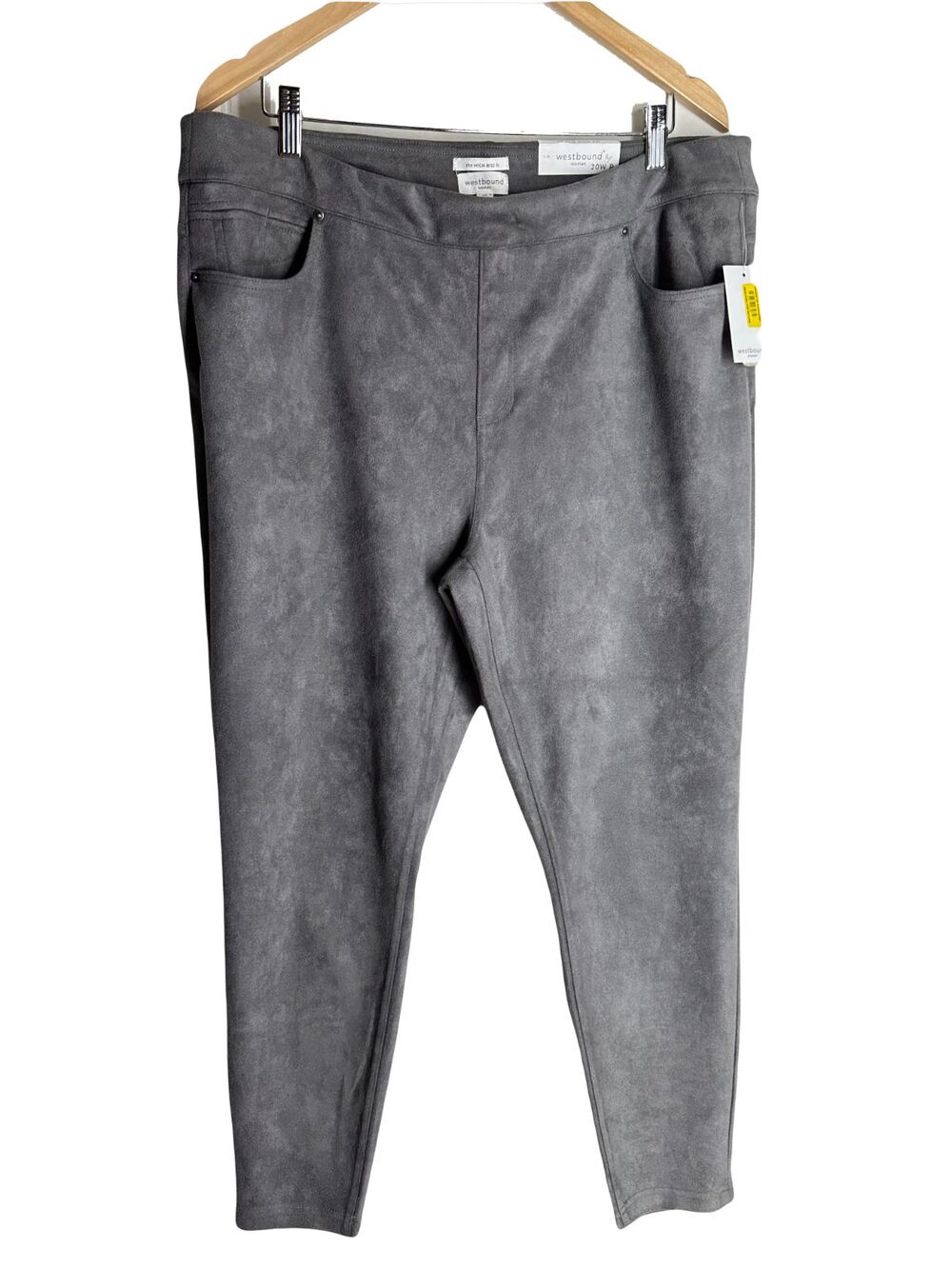 NWT Westbound The High Rise Fit Womens Pull On legging Ankle Stretchy 20W R